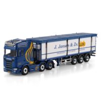Scania S highline CS20H 6x2 belt trailer J. Jansen & Zonen WSI Truck Models