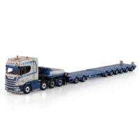 Scania S highline CS20H 8x4 SL low loader L.A. van den Heuvel WSI Truck Models