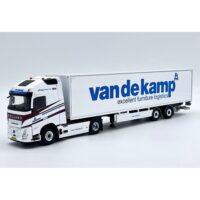 Volvo FH Aero globetrotter XL 4x2 tridec box trailer Van de Kamp WSI Truck Models
