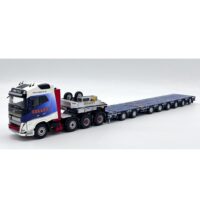 Volvo FH5 globetrotter 8x4 manoovr low loader trailer Collett WSI Truck Models