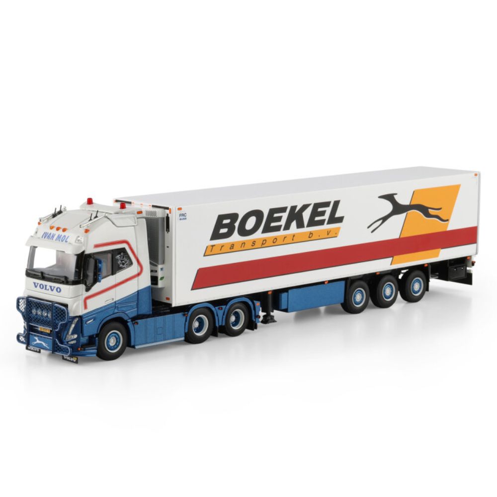Volvo FH5 globetrotter XL 6X2 reefer trailer Ivan Mol Transport WSI Truck Models