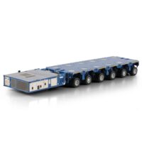 scheuerle intercombi trailer blue WSI Truck Models