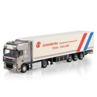 DAF 95XF super space cab 4x2 reefer trailer Schouwstra WSI Truck Models