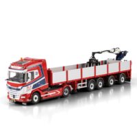 DAF XG 4χ2 brick trailer P&A Fonteijn WSI Truck Models