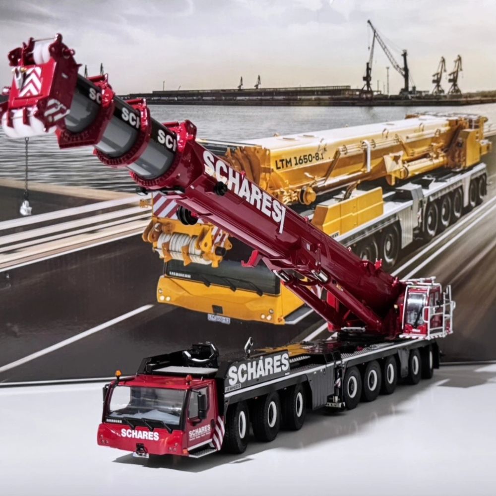 Liebherr LTM 1650-8.1 crane Schares WSI Truck Models