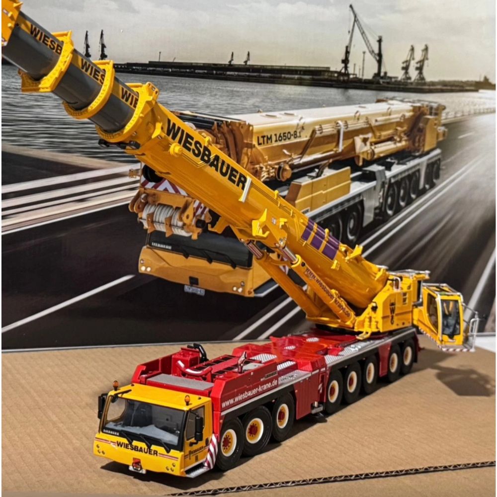 Liebherr LTM 1650-8.1 crane Wiesbauer WSI Truck Models