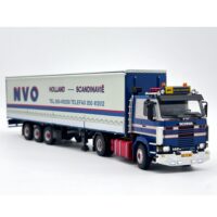 Scania 142 4x2 curtainside trailer B.W. Slik Transport WSI Truck Models