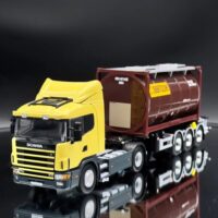 Scania 144L 30ft trailer + Bertschi 20ft tank container WSI Truck Models