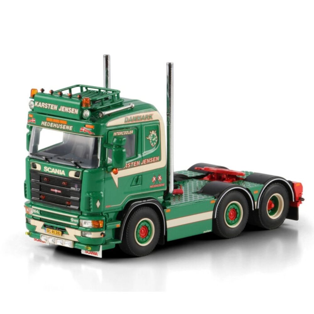 Scania 164L flat roof 6x2 Karsten Jensen WSI Truck Models