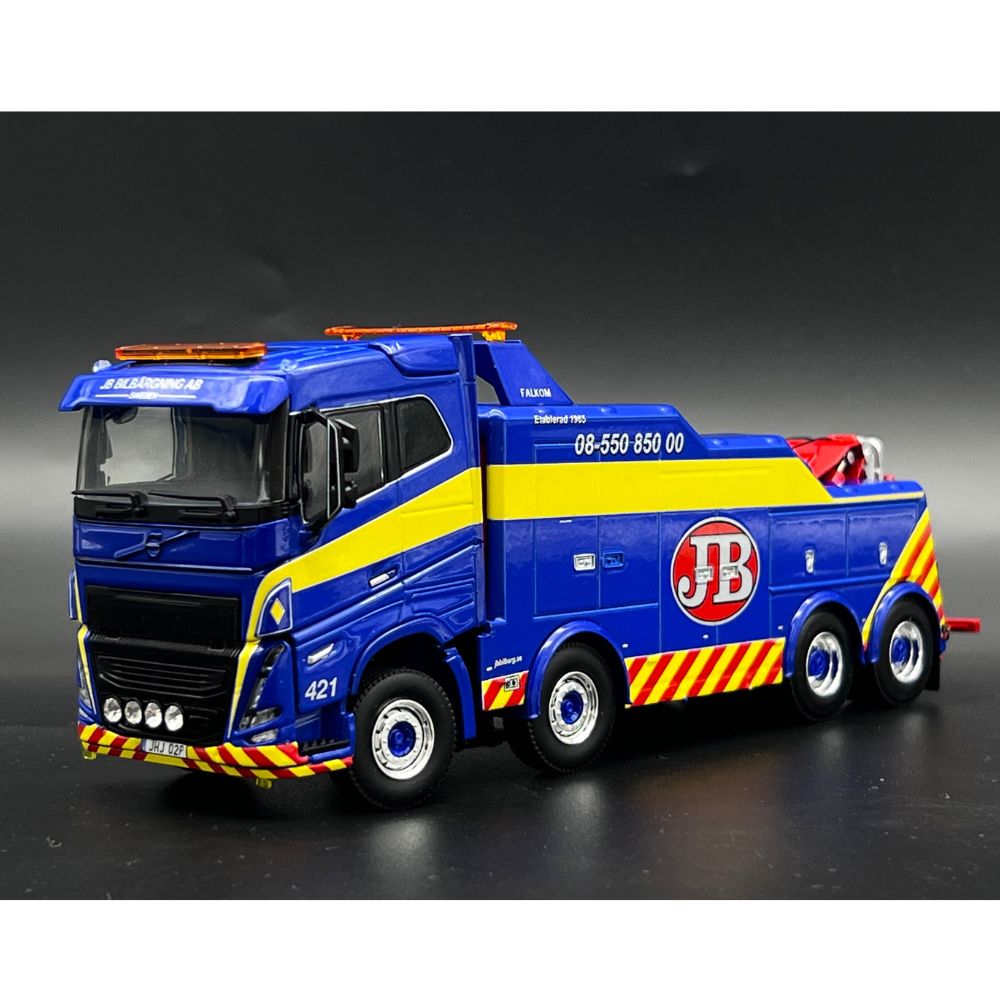 Volvo FH5 sleeper cab falkom (wrecker) 8x4 JB Bilbargning WSI Truck Models