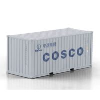 20ft container COSCO WSI Truck Models