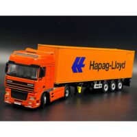 DAF XF95 SSC + trailer + 40ft container Hapag Lloyd WSI Truck Models