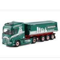 DAF XG 4x2 non sttering tipper trailer ruhrpott edition Sauerbaum WSI Truck Models