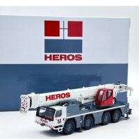 Liebherr LTM 1120-4.1 crane Heros 187 scale WSI Truck Models