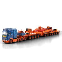 Mercedes Actros MP5 giga space 8x4 windmill trailer Navigator WSI Truck Models