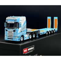 Scania S highline CS20H 6x2 semi low loader with ramps Cepelludo WSI Truck Models