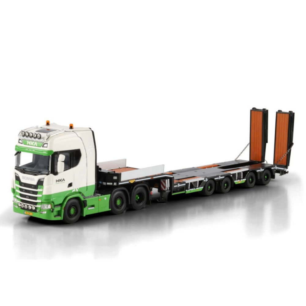 Scania S highline CS20H 6x2 semi wheel well low loader HKA WSI Truck Models