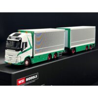 Volvo FH Aero globetrotter XL 6x2 riged box truck livestock trailer Transportbedrijf Blom & Zn Zwammerdam WSI Truck Models