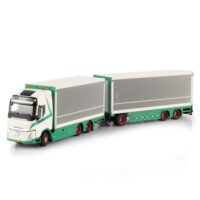 Volvo FH Aero globetrotter XL 6x2 riged box truck livestock trailer Transportbedrijf Blom & Zn Zwammerdam WSI Truck Models