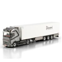 Volvo FH5 globetrotter XL 4x2 reefer trailer Bouillon WSI Truck Models