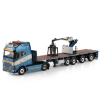 Volvo FH5 globetrotter XXL 4x2 brick trailer A. Oldenhuis Transport WSI Truck Models