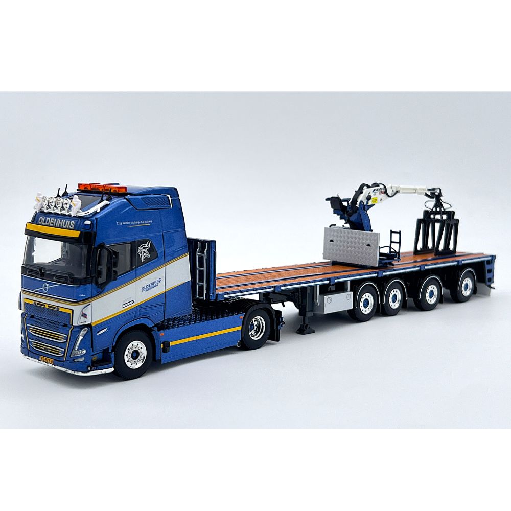 Volvo FH5 globetrotter XXL 4x2 brick trailer A. Oldenhuis Transport WSI Truck Models