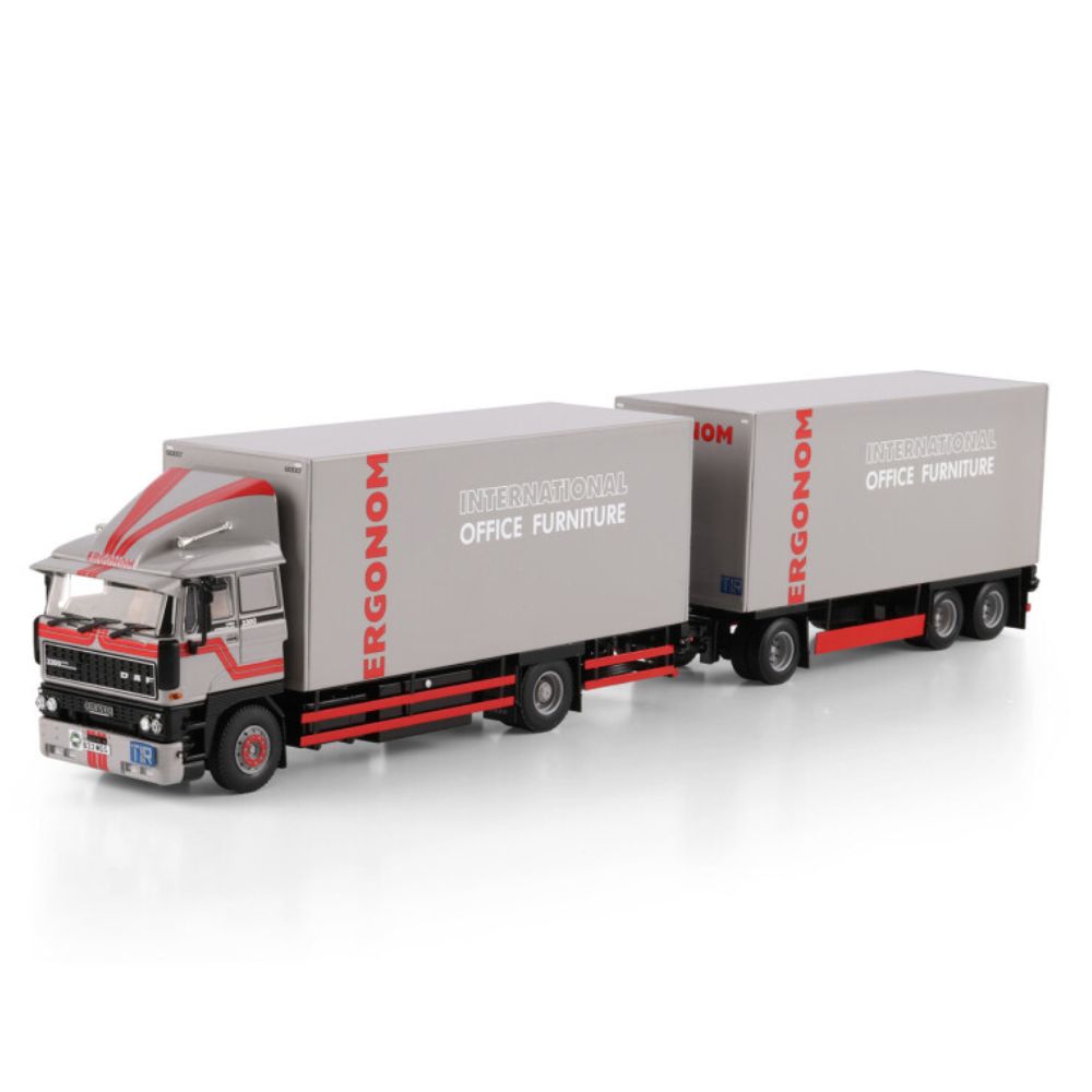 DAF 3300 riged box combi truck ARGS Ergonom WSI Truck Models