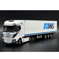 DAF XG+ 4x2 reefer trailer Italtrans SPA WSI Truck Models