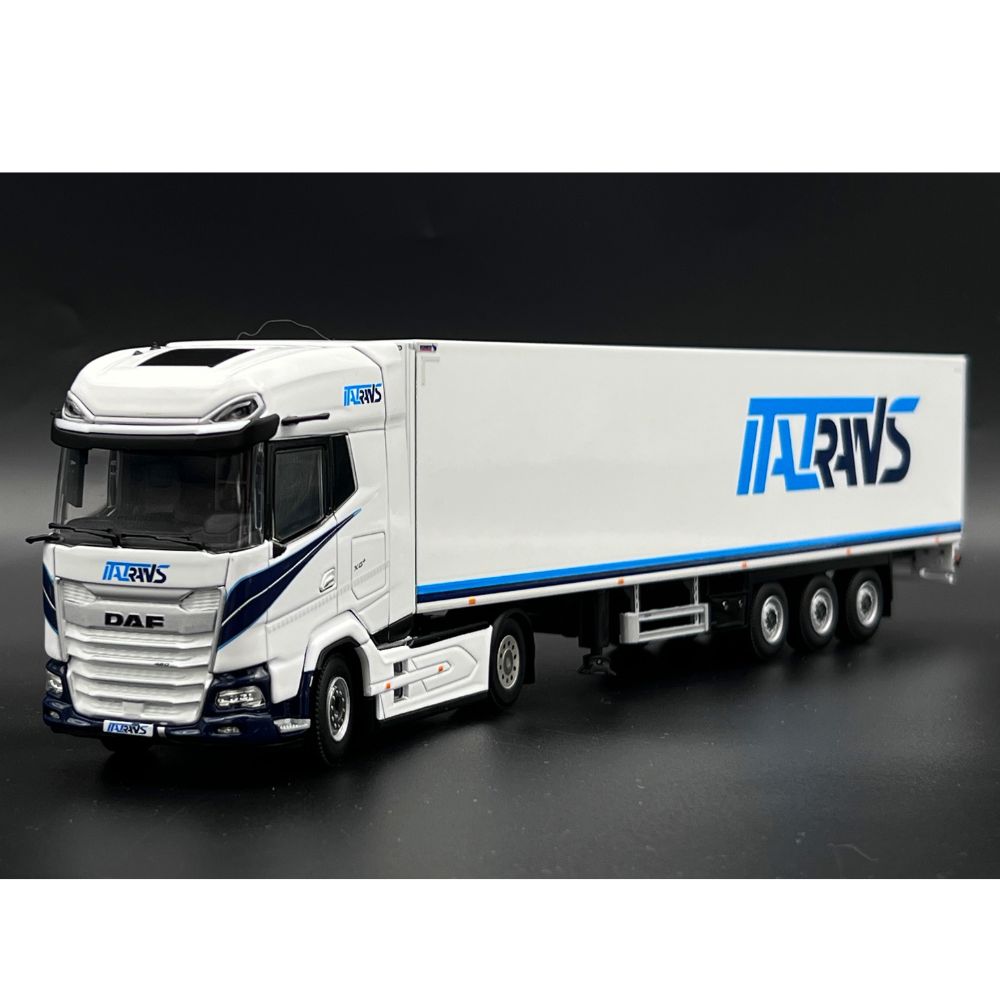 DAF XG+ 4×2 reefer trailer Italtrans SPA WSI Truck Models