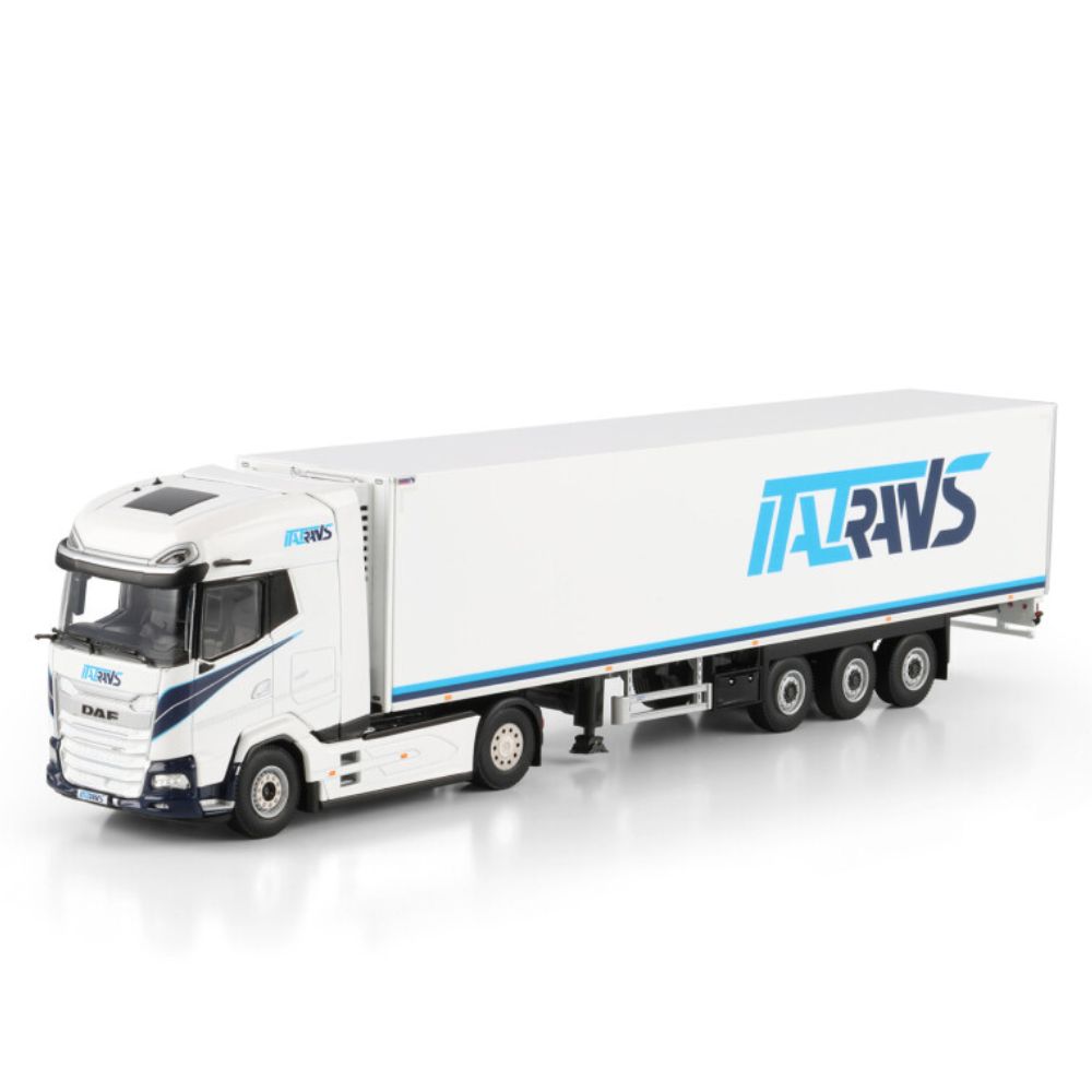 DAF XG+ 4x2 reefer trailer Italtrans SPA WSI Truck Models