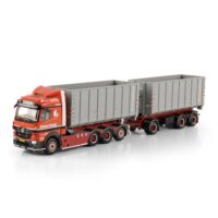 Mercedes Arocs MP4 2.300MM stream space 8x4 hooklift container + 2x 40M3 container Kristian Rytter WSI Truck Models