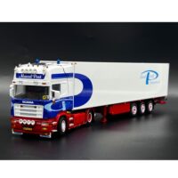 Scania 164L topline 4x2 reefer trailer 3 axle Marcel Post WSI Truck Models