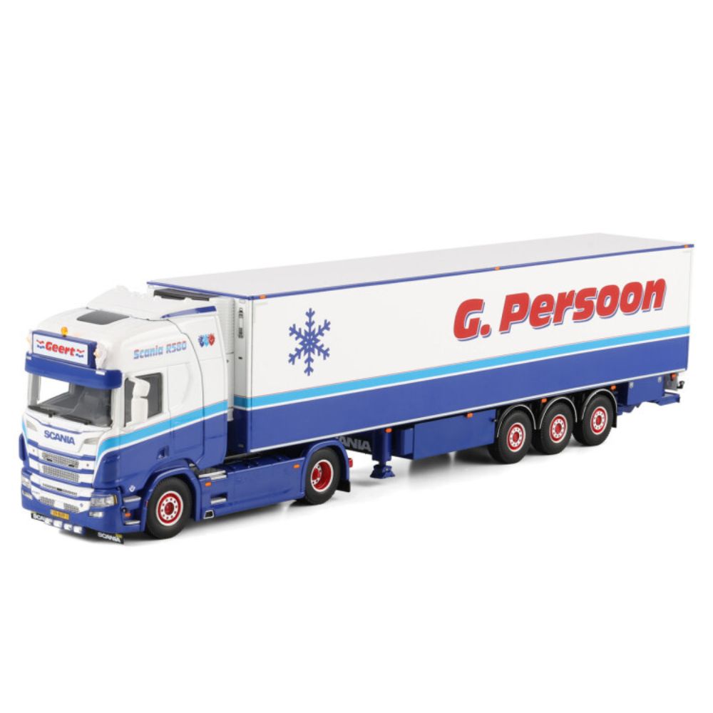 Scania R highline CR20H 4x2 reefer trailer G. Persoon WSI Truck Models