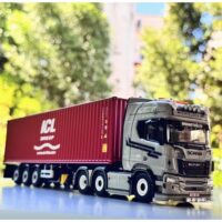 Scania R + trailer + 40ft container Michielsen M WSI Truck Models