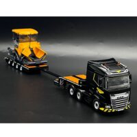 DAF XG semi lowloader + Vogele paver Heijmans WSI Truck Models
