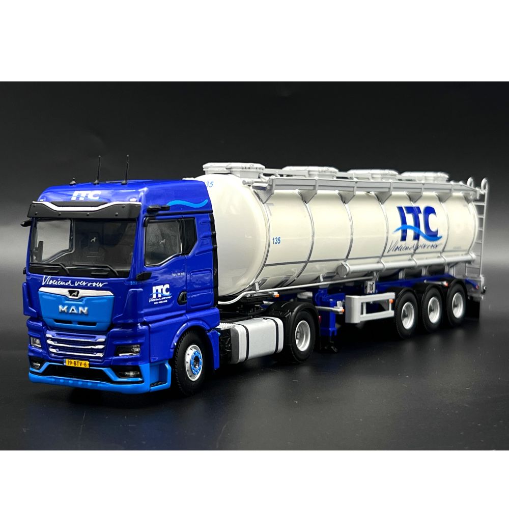 MAN TGX GM 4x2 tank trailer ITC Holland Transport WSI Truck Models