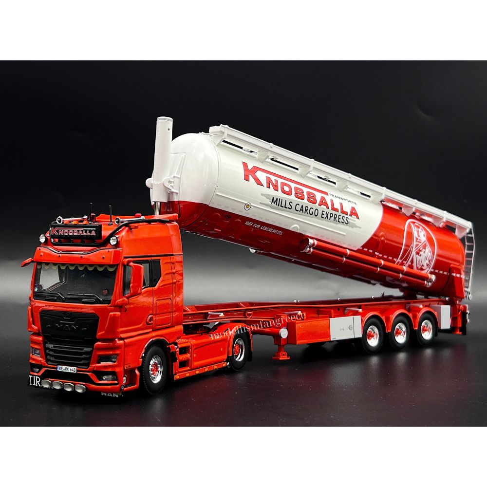 MAN TGX GX 4x2 tipper bulk trailer Knossalla WSI Truck Models