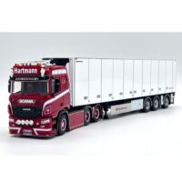 Scania R normal CR20N 6x2 tag axle reefer trailer Hartmann WSI Truck Models