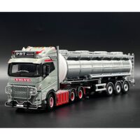 Volvo FH5 sleeper cab 6x2 tank trailer PBT Belgium WSI Truck Models