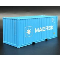 20FT container Maersk Blue WSI Truck Models
