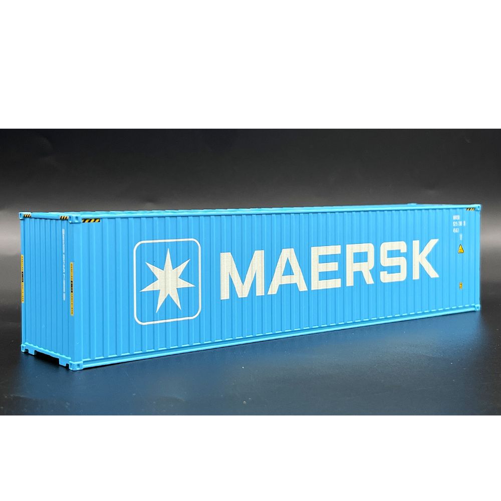 40FT container HQ Maersk Blue WSI Truck Models