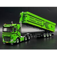 DAF XF space cab MY2017 6x2 tipper volume trailer Kievit Transport B.V WSI Truck Models