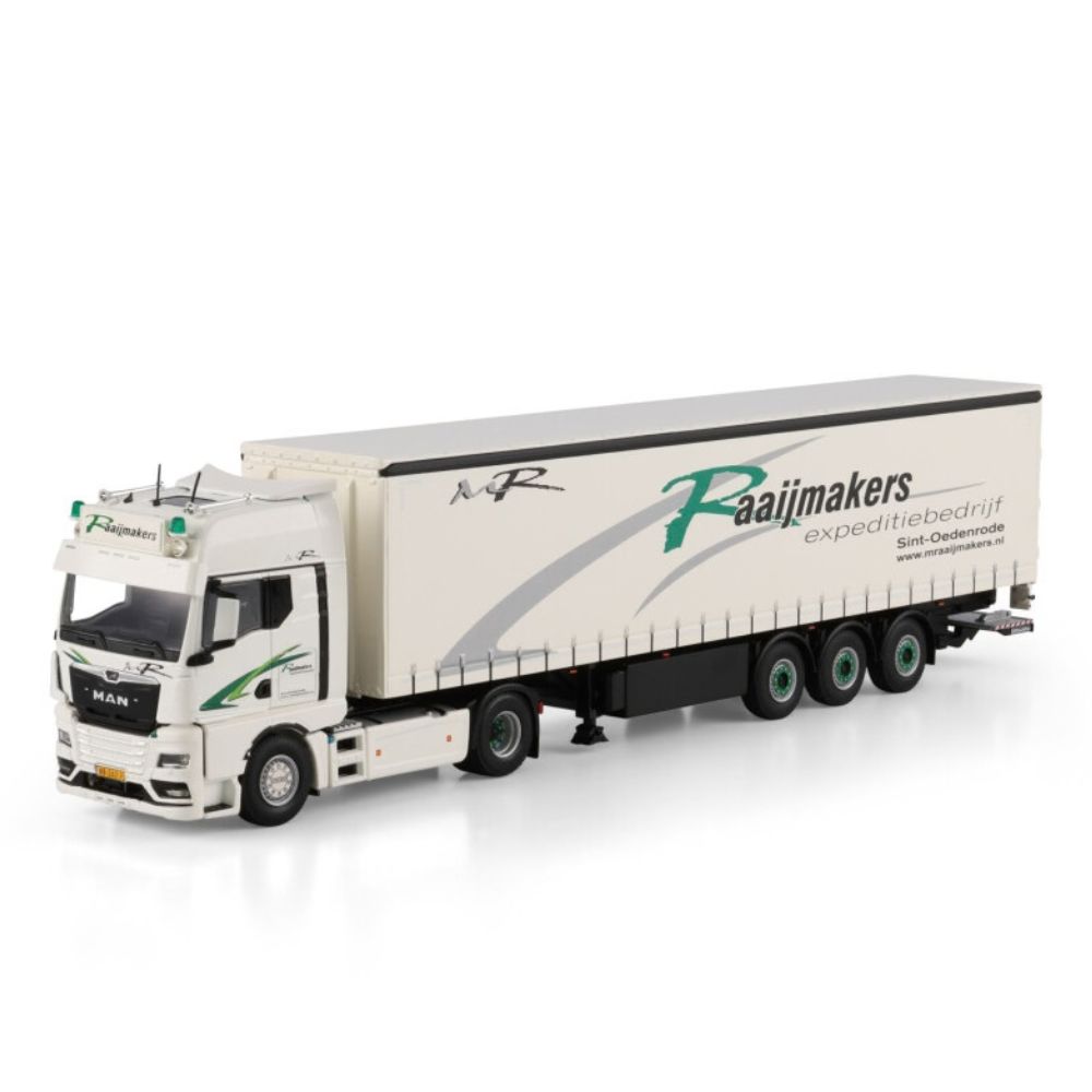 MAN TGX GX 4x2 curtainside trailer Raaijmakers WSI Truck Models