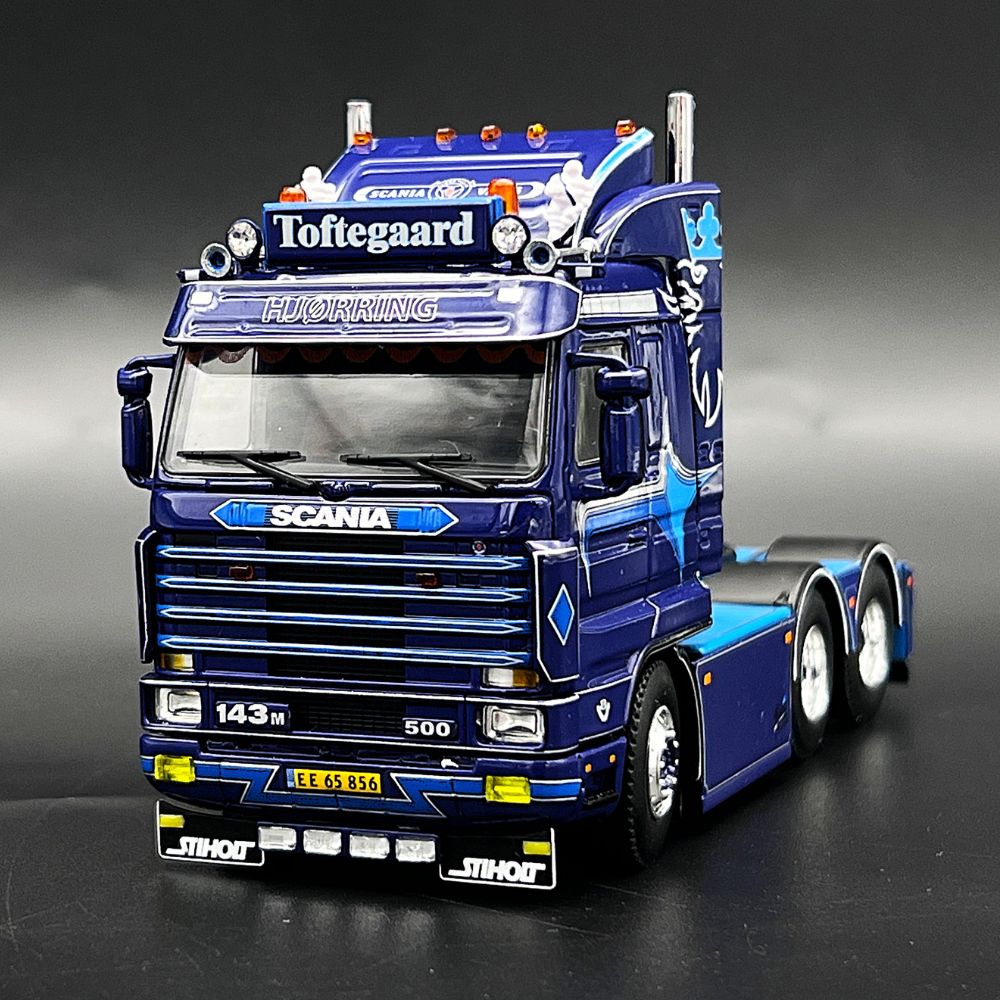 Scania 143 streamline 6x2 Toftegaard WSI Truck Models