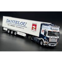Scania 164L topline 4x2 reefer trailer Danielou WSI Truck Models