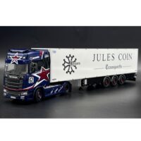 Scania S highline CS20H 4x2 reefer trailer Kenny Coin WSI Truck Models