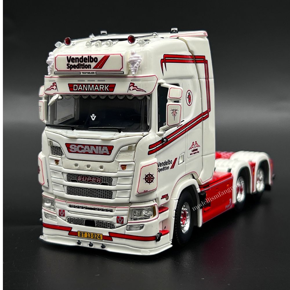 Scania S highline CS20H 6x2 Vendelbo Spedition WSI Truck Models