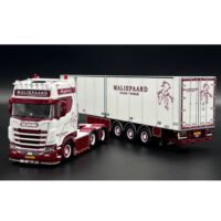 Scania S highline CS20H 6x2 reefer trailer Maliepaard Transport WSI Truck Models