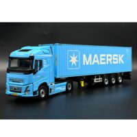 Volvo FH aero globetrotter trailer+40ft container HQ Maersk WSI Truck Models